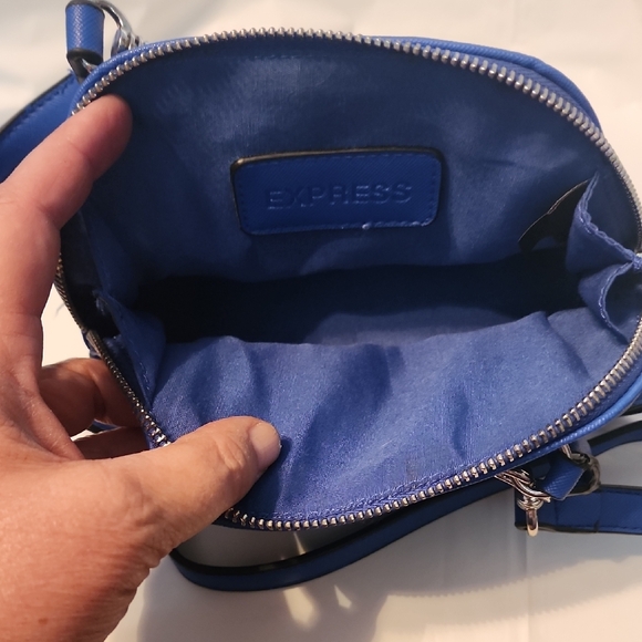 Express Royal Blue Crossbody Bag - Picture 3 of 5